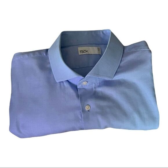 Men’s Nordstrom Rack Blue Button Down. - Picture 2 of 4